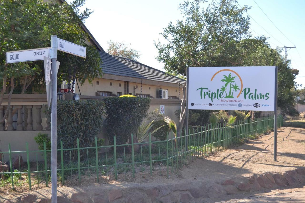 Triple Palms Bed&Breakfast Gaborone Exterior foto